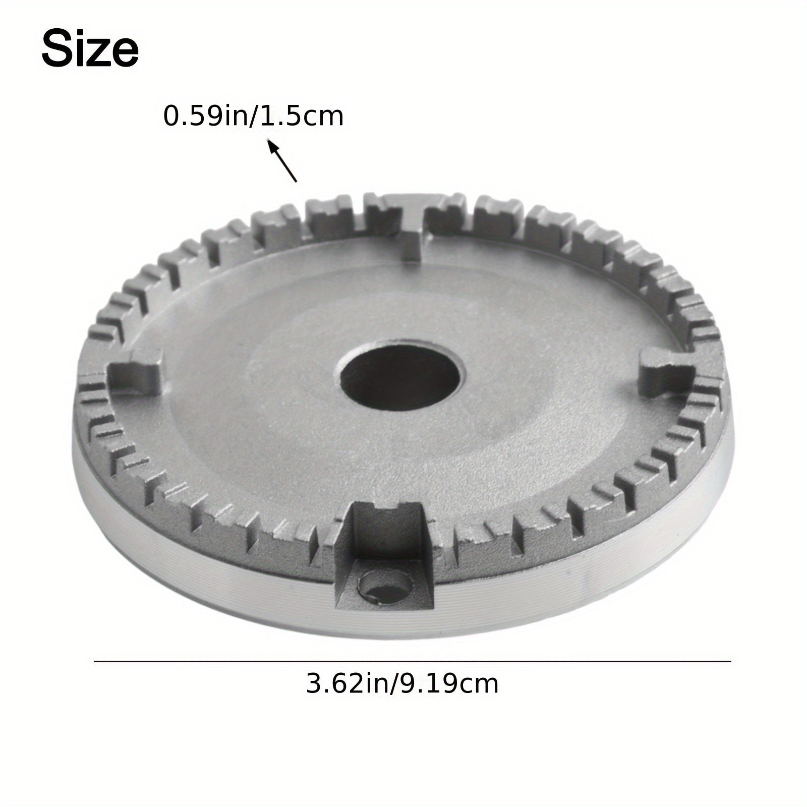 Qotishma temir gaz yong'ichining boshqichlari uchun 1 dona