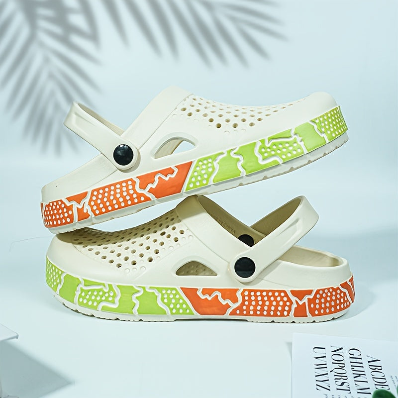 Women's Punk-Inspired Clogs Breathable Non-Slip EVA Beach Sandals