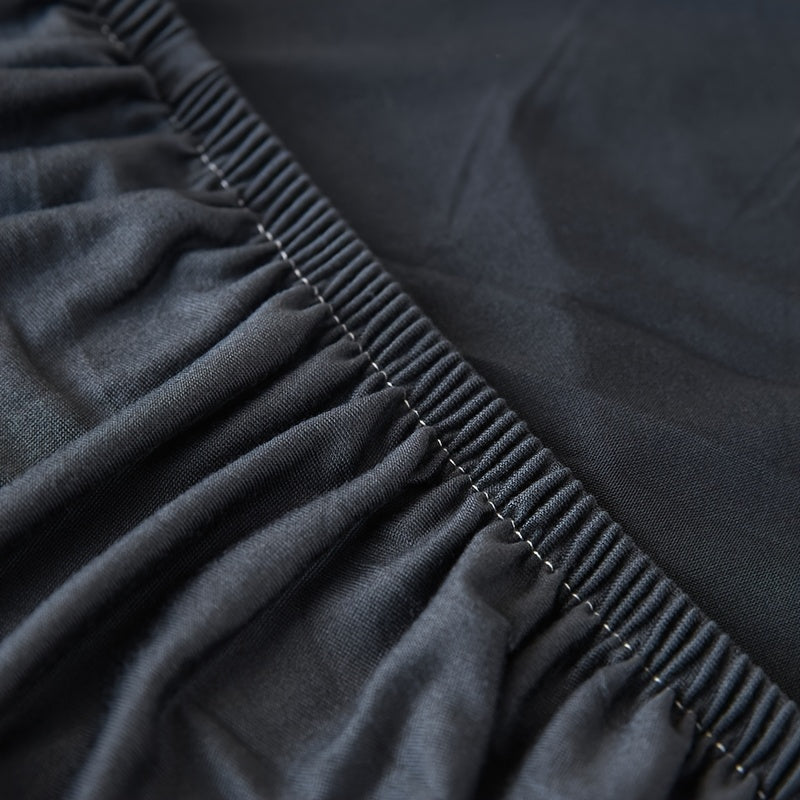 Современный чехол для дивана с нескользящей эластичной лентой, машинная стирка, изготовлен из 95% полиэстера и 5% спандекса. Совместим с различными размерами диванов, без печати, сшитое мастерство, вес ткани 100-120 г/м².