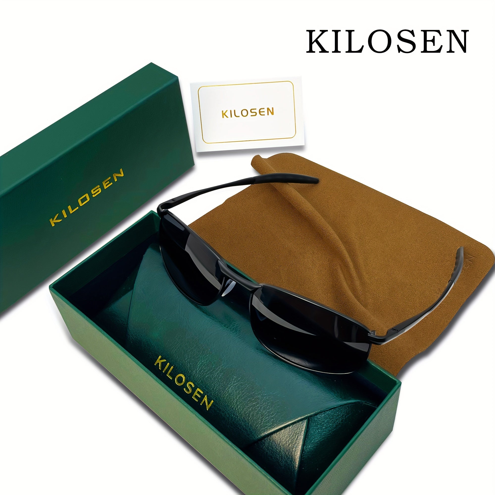 Men's Polarized Sunglasses for Driving and Outdoor Activities