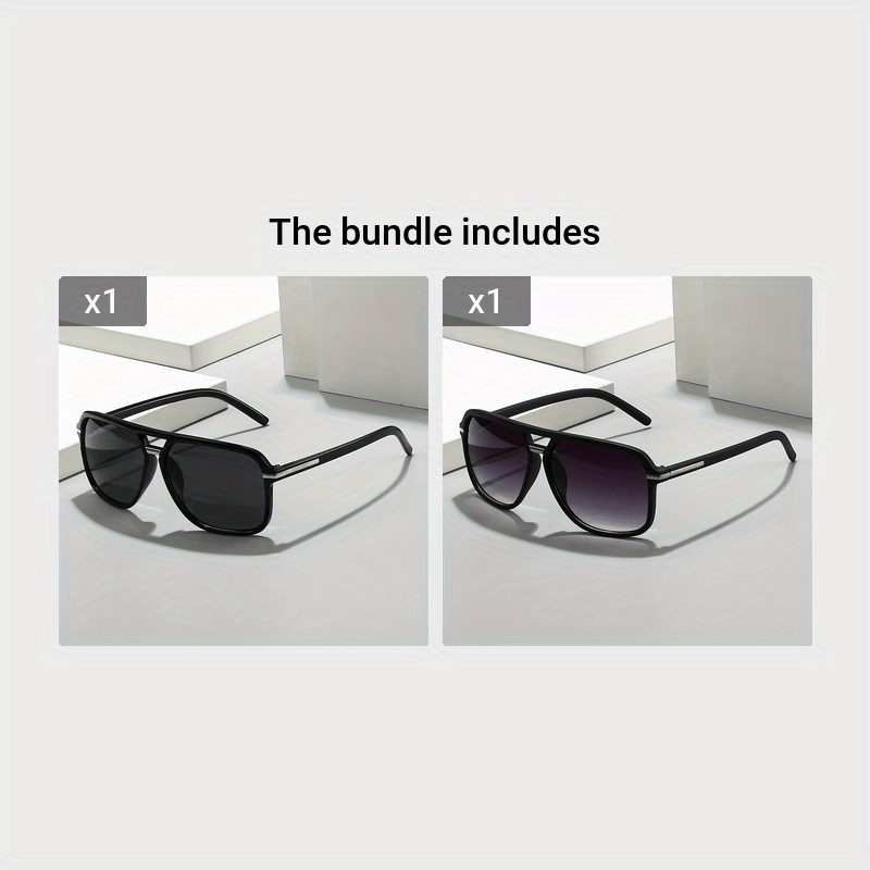 Retro-Inspired Unisex Fashion Glasses for Sun Protection and Daily Wear