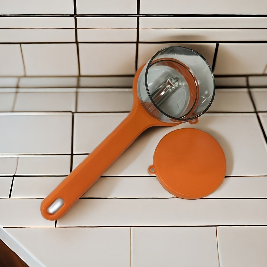 Compact Vegetable Peeler with Storage Container Durable Thermoplastic Polyurethane