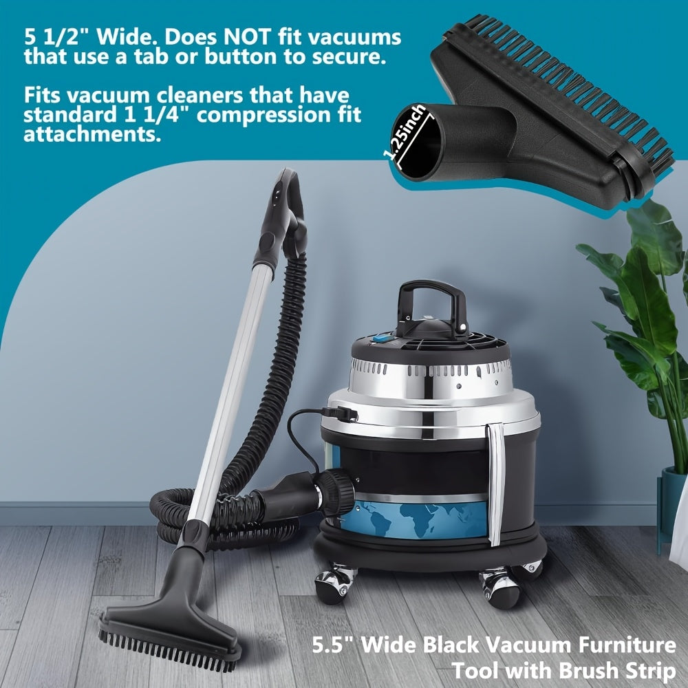 Universal Car Vacuum Cleaner Dusting Brush Attachment 32mm Diameter Auto Detailing Tool