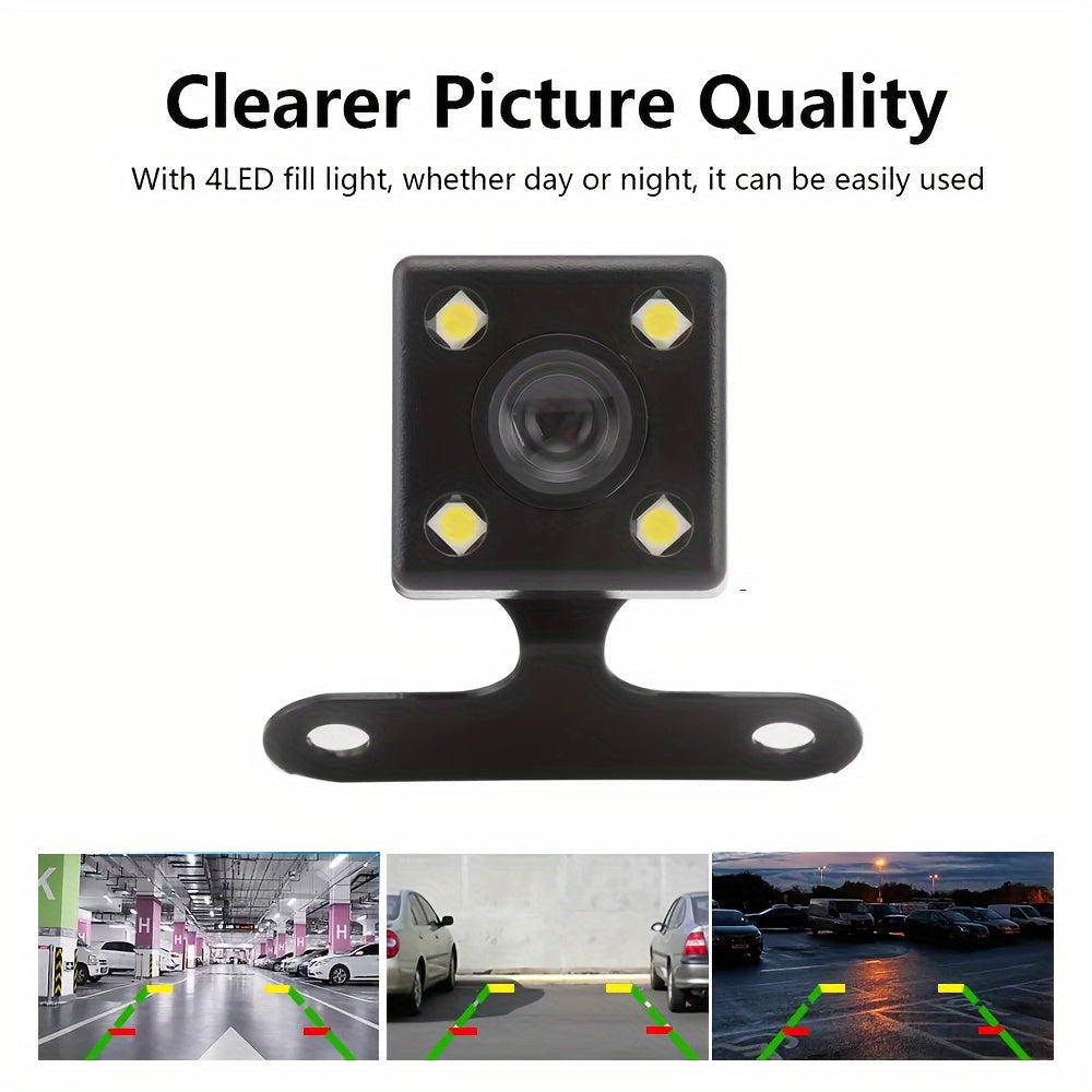 Triple Camera Car Dash Camera 1080P Night Vision 5.08cm IPS Screen