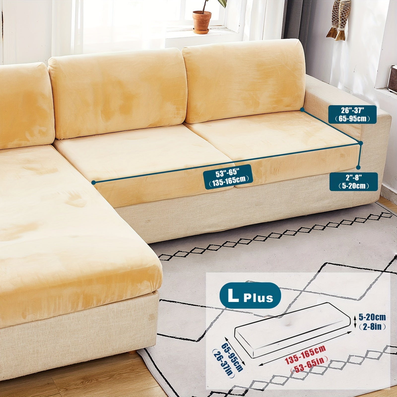 Велюровый чехол для дивана/подушки для домашних животных, пылезащитный и мягкий чехол для дивана для домашнего декора.