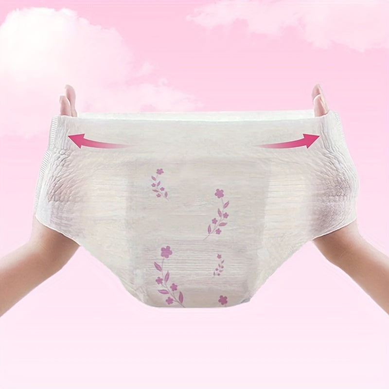 30-Pack Adult and Senior Sanitary Pads for Menstrual and Postpartum Night Use