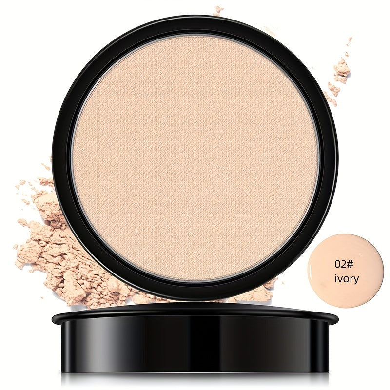 Women's Hydrating Setting Powder Compact Oil-Control Matte Finish Portable