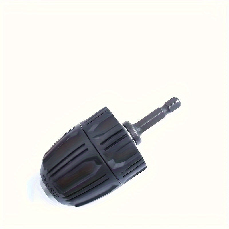 Keyless Drill Chuck Adapter Carbon Steel 0.8-10mm Clamping Quick Change