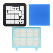 Power Pro Compact changyutgich HEPA filtrlari FC9331/09, FC9332/09, FC8010/01 modellari bilan mos keladi, polyester materialidan tayyorlangan, batareya talab qilinmaydi, almashtirish qismlari.