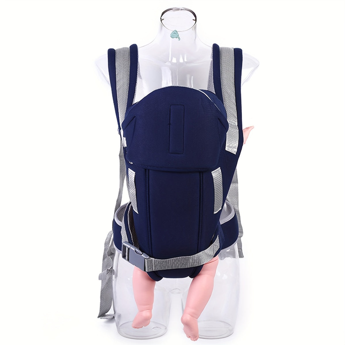 Extra-Large Baby Carrier Backpack with Secure Buckle and Polyester Material