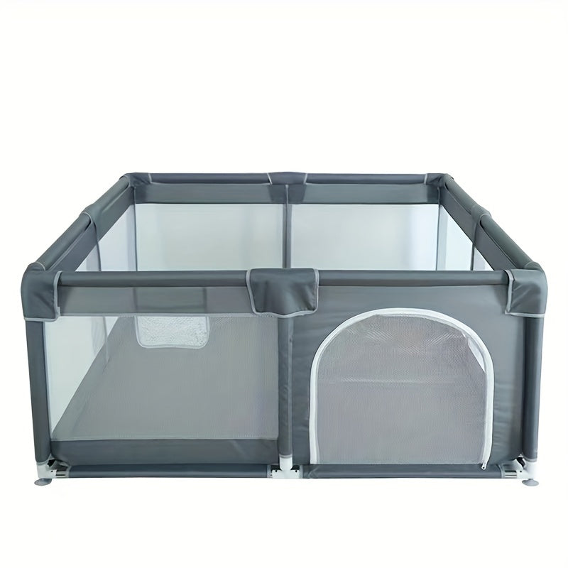 Mustahkam ichki va tashqi o'yin maydoni, eshik bilan, sirpanmas asos, yumshoq to'r, va 1.2*1.2m/ 47in*47in o'lcham, kichkintoyingizning o'yin vaqti uchun mukammal.