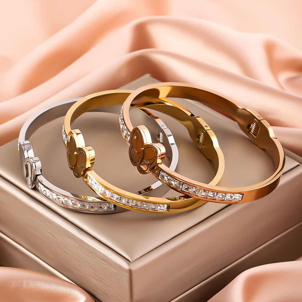 Gold Plated Butterfly Charm Bracelet Hypoallergenic Fade-Resistant Jewelry for Women