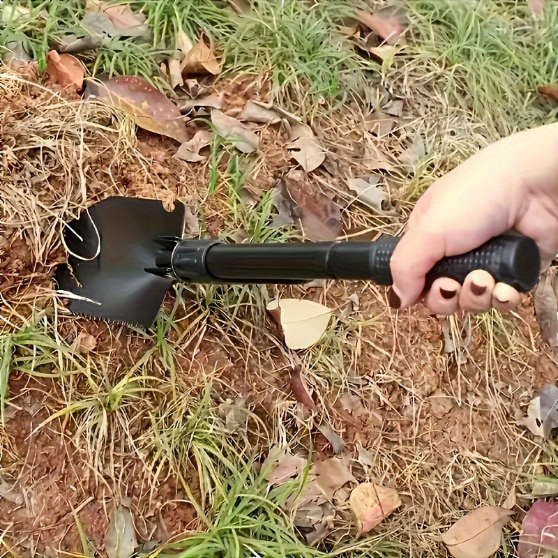 Durable Metal Folding Shovel for Camping Gardening and Outdoor Activities