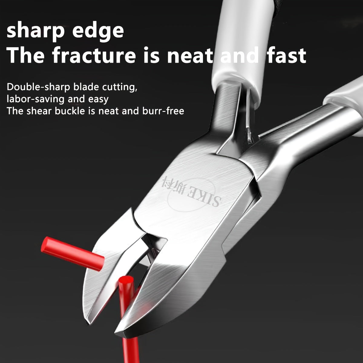 8 dona kichik qisqichlar to'plami Nikel-Temir Hunarmandchilik Ko'p maqsadli Qo'l asboblari