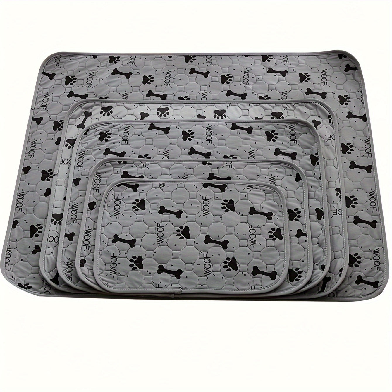 Pet Training Pad Absorbent Polyester Fiber Urine Containment Floor Mat