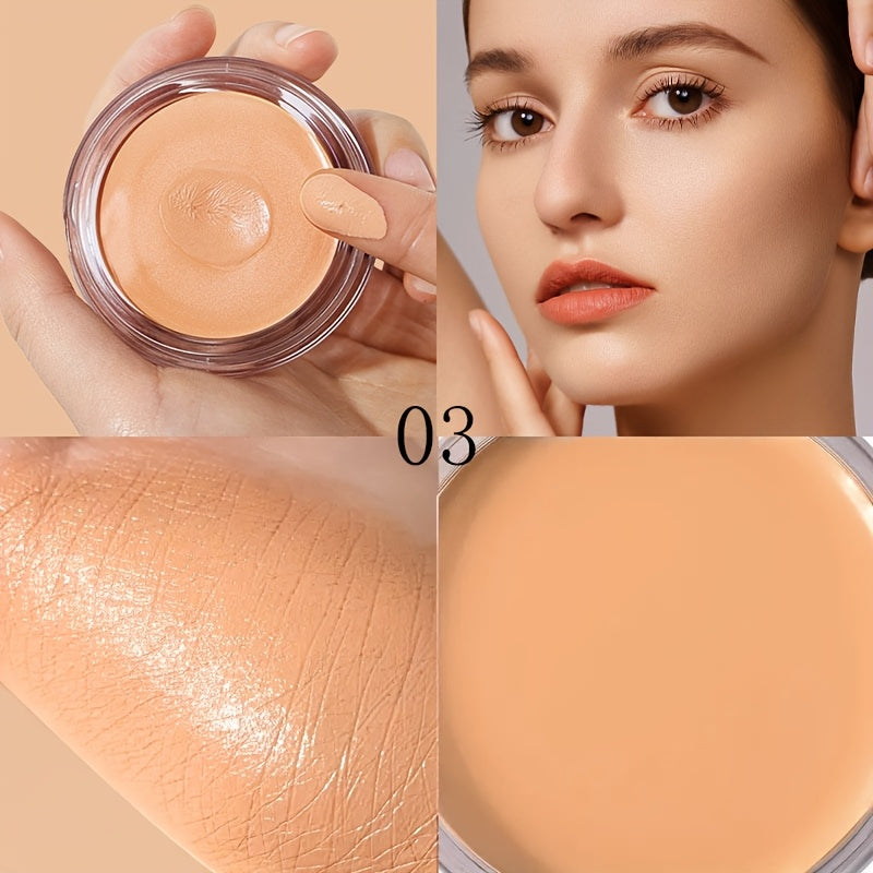 Crema de base para todas las tonalidades de piel de mujer, cobertura total, acabado mate