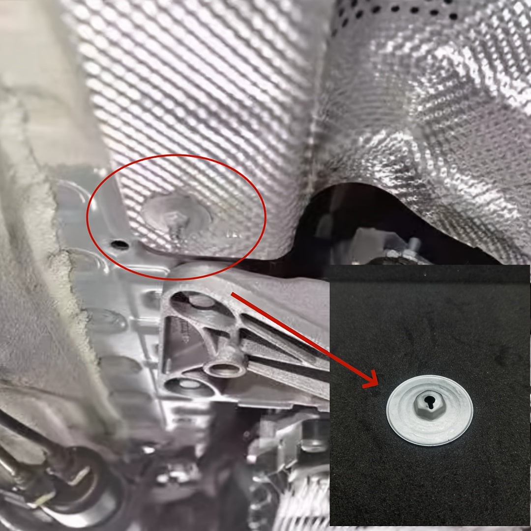 20pcs Iron Exhaust Heat Shield Fasteners for Car Replacement Durable Car Parts