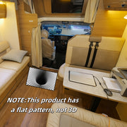 Bathroom and Floor Mat Absorbent Polyester Non Slip for Living Room and Entrance