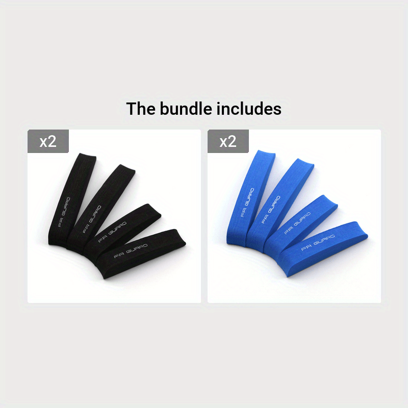 Avtomobil eshigi himoya qilish uchun 4 dona rezina chiziqli sirtni qoplash, chizish va qopqoqni himoya qilish uchun qopqoq qopqog'i