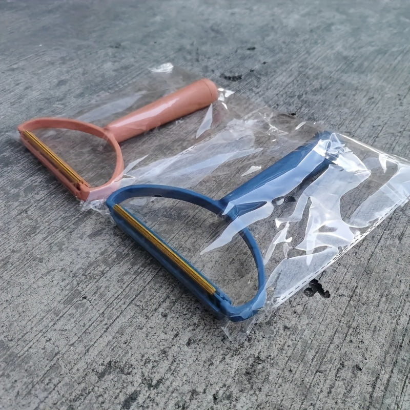 Double-Sided Manual Fabric Shaver for Clothes and Sweaters Plastic Portable Home Travel