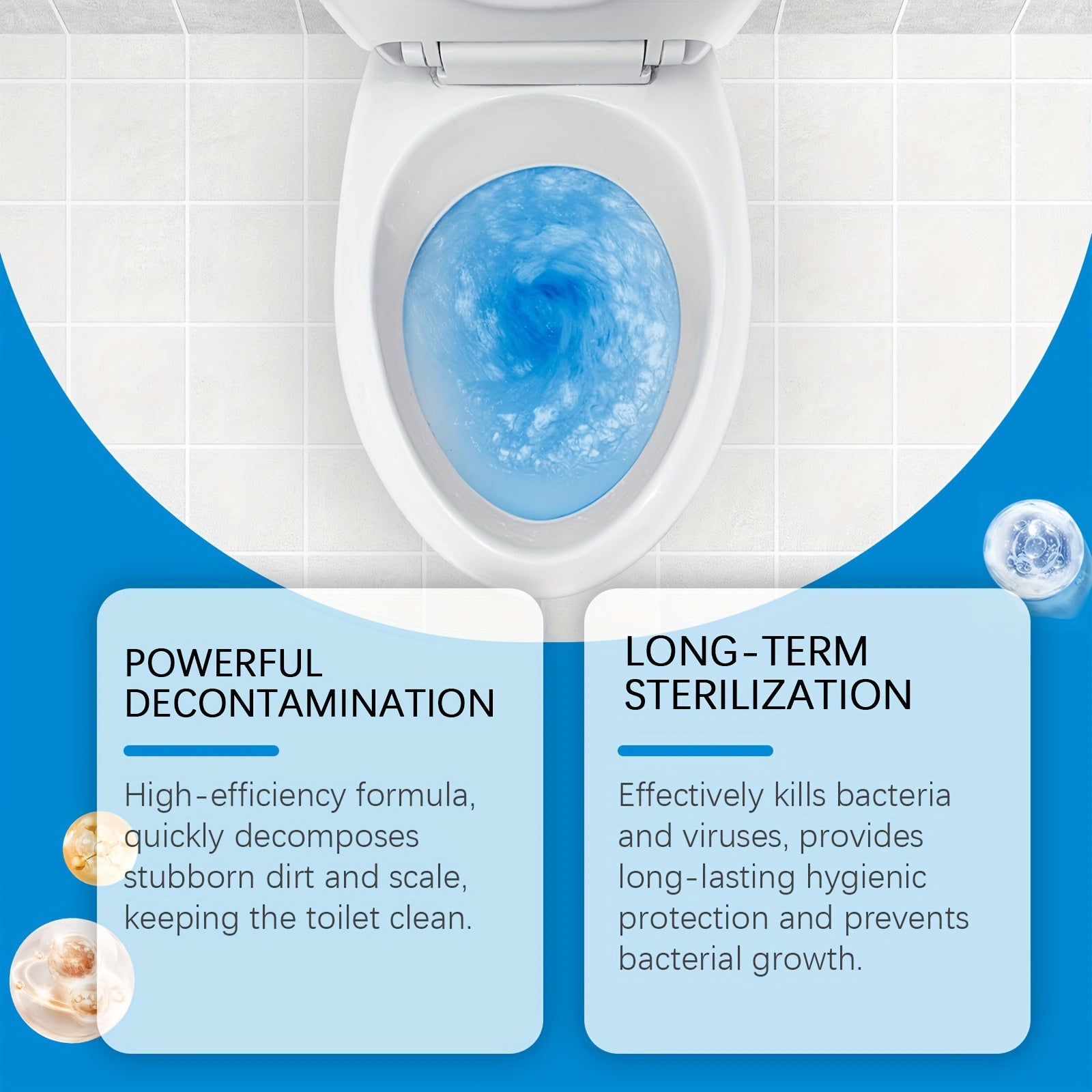Sitrus kislota bilan ko'pikli hojatxona tozalagichi - keramika yuzalar uchun xavfsiz, past hidli, dog'larni va qattiq to'plarni olib tashlaydi, uzoq muddatli sterilizatsiya, haftalik foydalanish uchun ideal