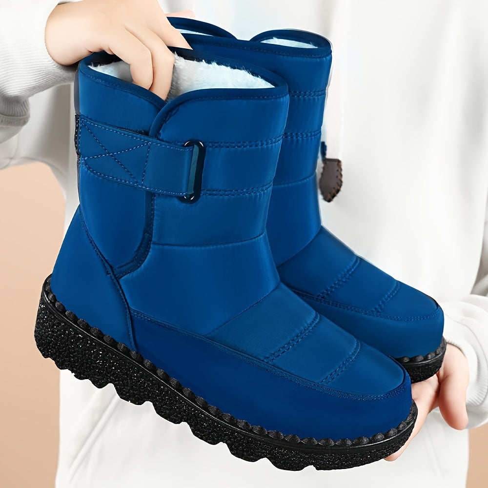 Women's Winter Snow Boots Waterproof Plush Lining Non-Slip Sole