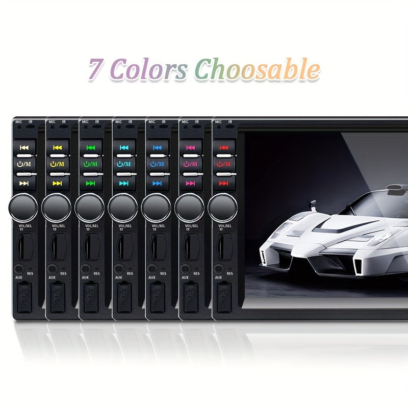 17.78cm HD Avtomobil Stereo Bosh ekran Android Auto CarPlay GPS Aux USB Rul boshqaruvi uchun simsiz ulanish