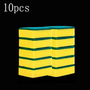 Набор из 10 двухслойных губок для мытья посуды и сковородок