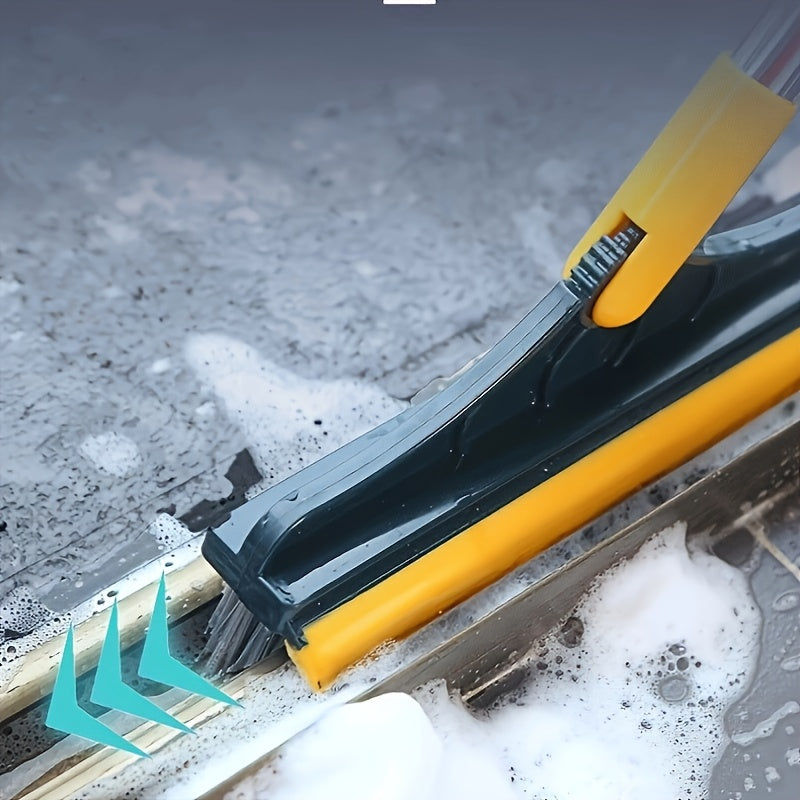 Asosiy Uy Tozalash Vositasi: Uzoq Qo'lga Ega Bo'lgan Ko'p Maqsadli Pol va Devor Cho'tkasi, Qaychi - Hammom Plitalari va Pol uchun O'lik Burchaksiz Dizayn