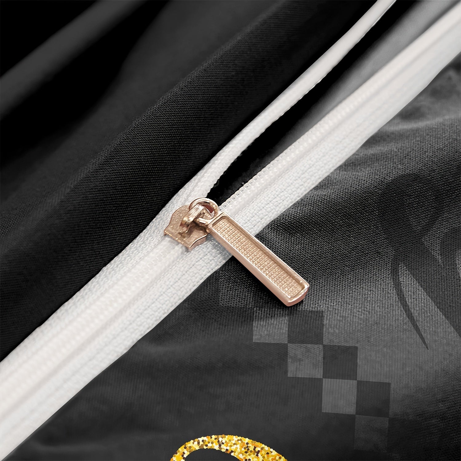 Valentine's Day Crown Duvet Cover Set Queen King 3 Piece Soft Polyester Breathable