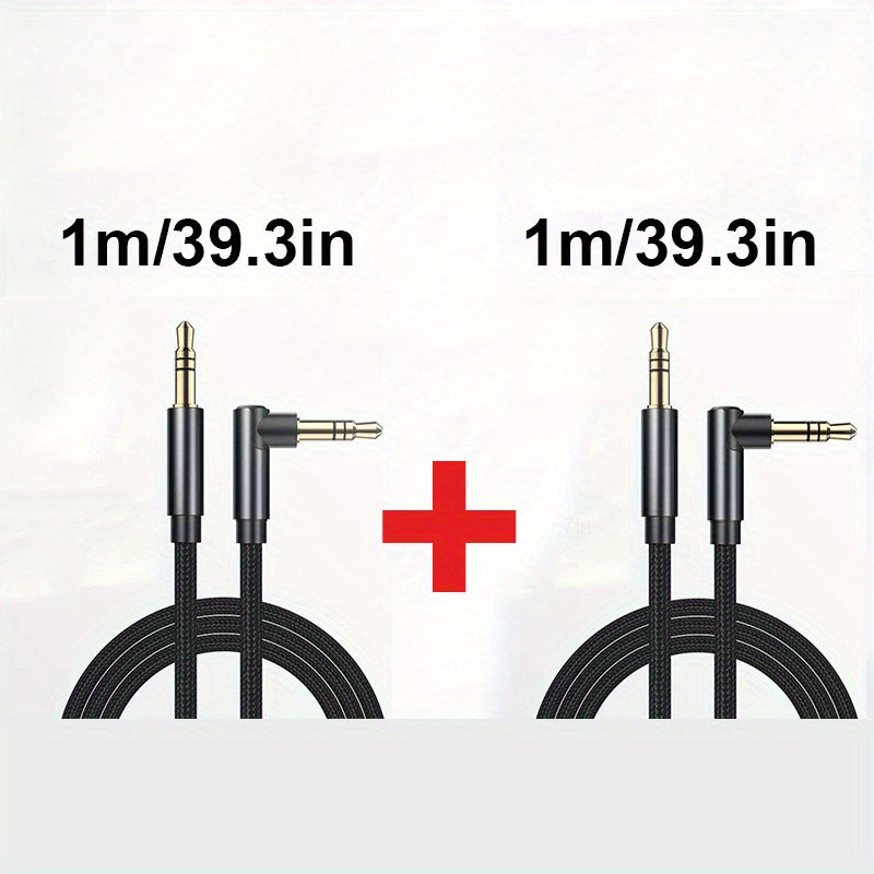 AUX Audio Cable 3.5mm Durable Speaker Jack Cord for Headphones and Cars
