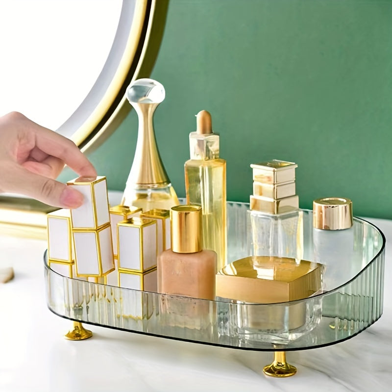 Desktop Cosmetic Storage Box Jewelry Organizer for Dressing Table Skin Care