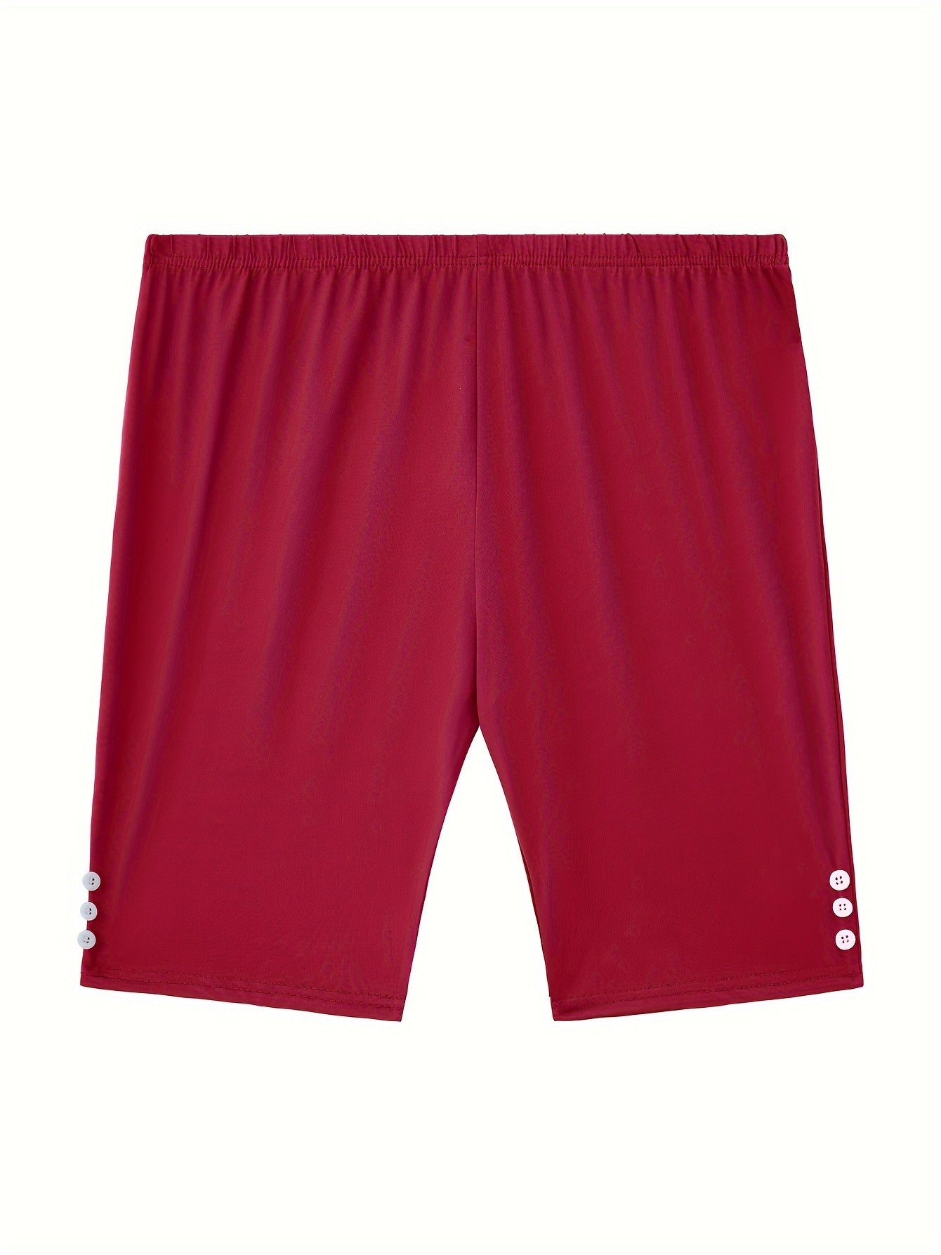 Women’s Sports Shorts Set, 5-Inch, Elastic Waist, Workout Yoga Running