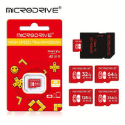 Micro SD Card 32GB 64GB 128GB 256GB U3 Class 10 with Adapter