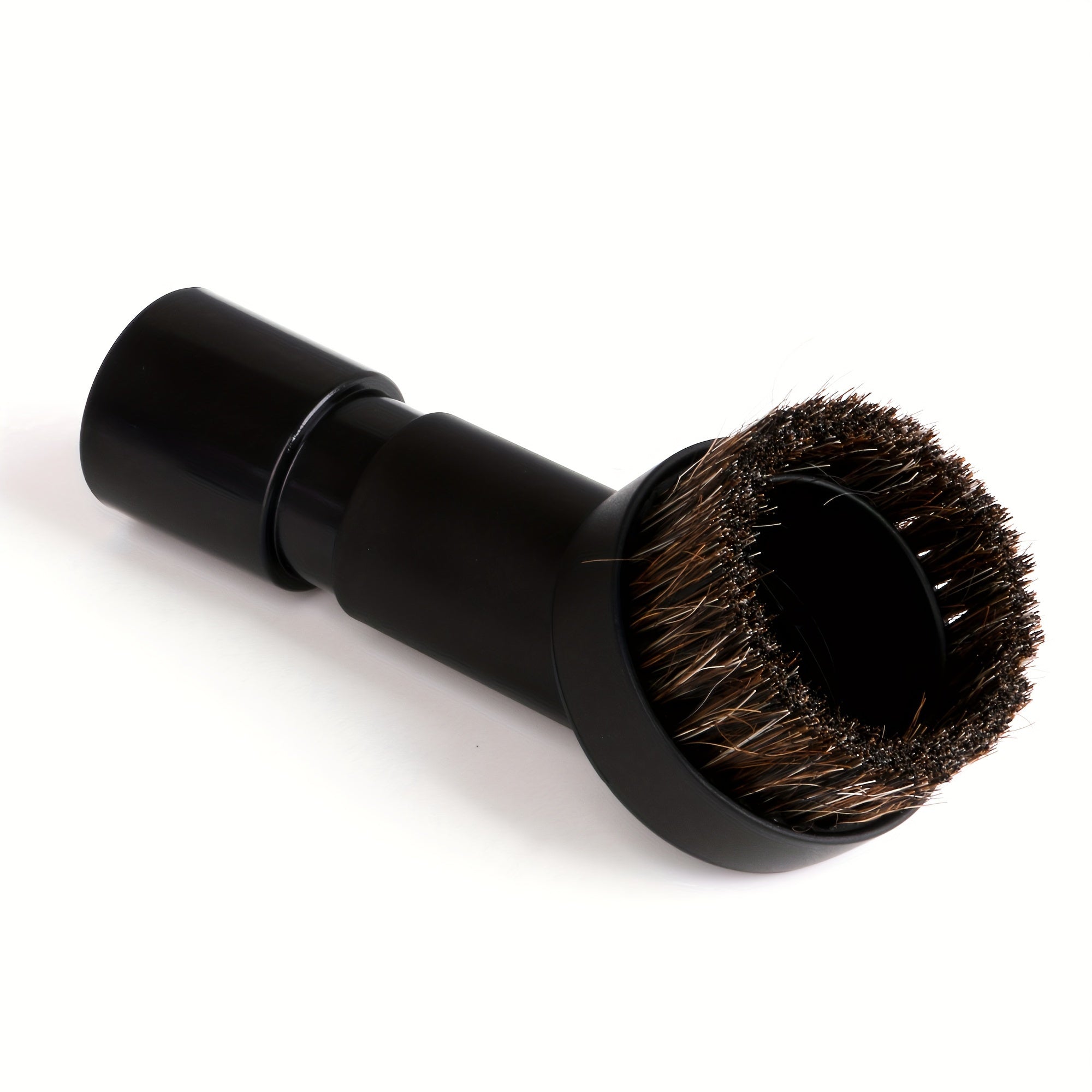 1 dona vakuum tozalagich uchun 32mm ichki diametrli va 25mm uzunlikdagi qora dumaloq cho'tka to'plami, shuningdek 35mm dan 32mm gacha ichki diametrli 2 dona shlang adapteri.