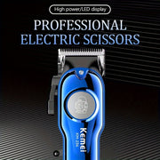 Electric Hair Clipper Cordless Trimmer for Men with Steel T-Blade USB Charging