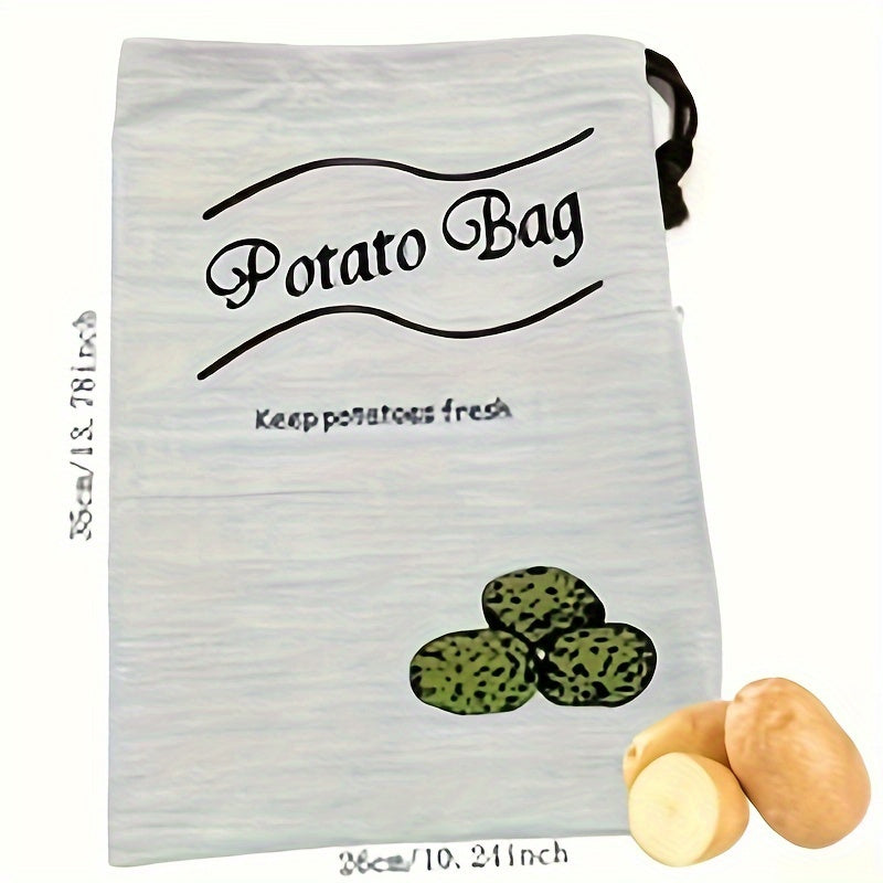 Хранение сумки Лук Банан Салат Путешественник Чеснок Кухня Дом Прямой Шнурок