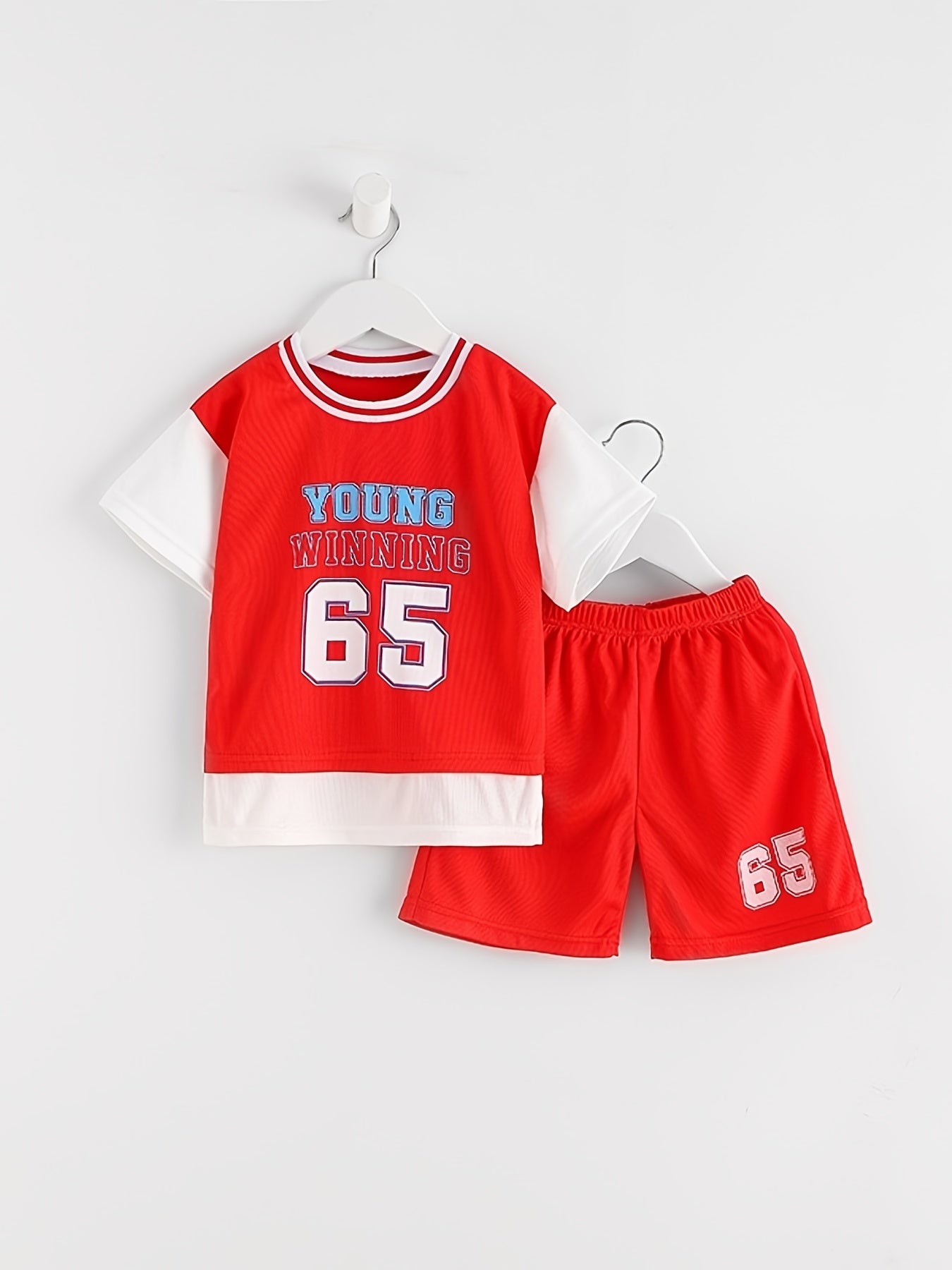 Kids Boys Casual Outfit Set T-Shirt and Shorts Summer Clothes Age 12 and Under