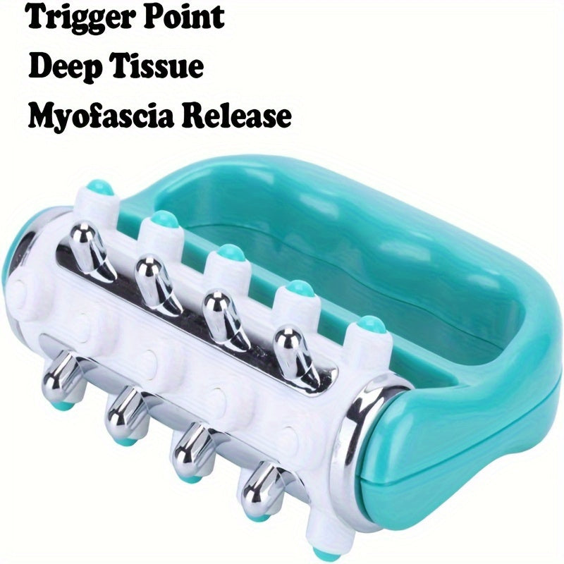 1 dona Myofascial Release Roller - Sellyulit, Trigger Point va Mushak Tarangligini Yengillashtirish uchun Qo'l Mushtlash Mashinasi - Batareya Kerak emas