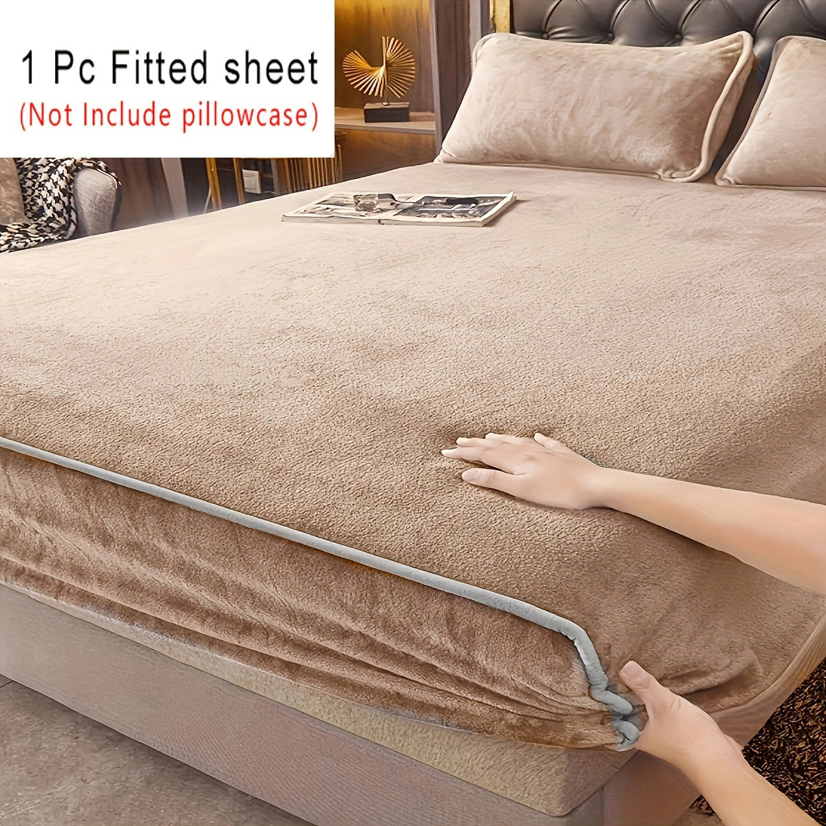 Yumshoq va qulay sut to'quvli yostiq qoplamasi, yotoqxona va mehmonxona uchun mos. Oson joylashtirish uchun chuqur cho'ntak dizayni mavjud. Faqat yostiq qoplamasi kiritilgan.