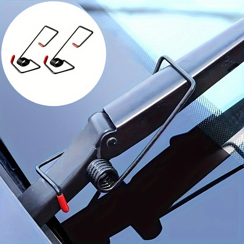 2pcs Car Wiper Arm Pressure Spring Set Assistance Spring for Most Models