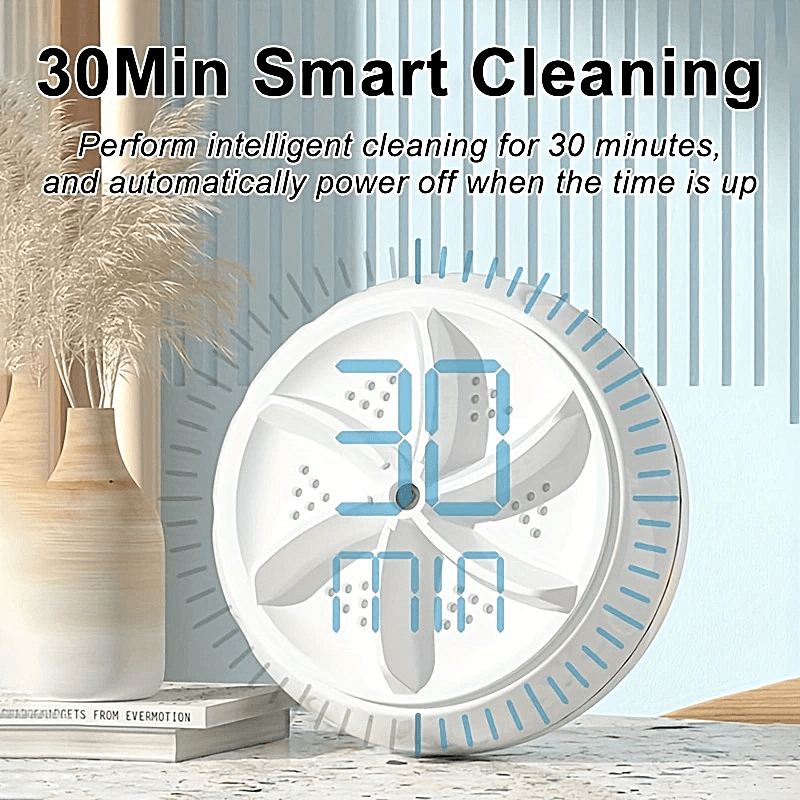 Mehmonxona/kvartira uchun USB ulanishli portativ mini kir yuvish mashinasi.