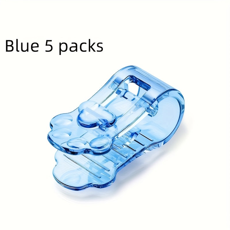 Set of 4 Bed Sheet Holders Seamless Anti-Slip Adjustable Straps Blue or Clear