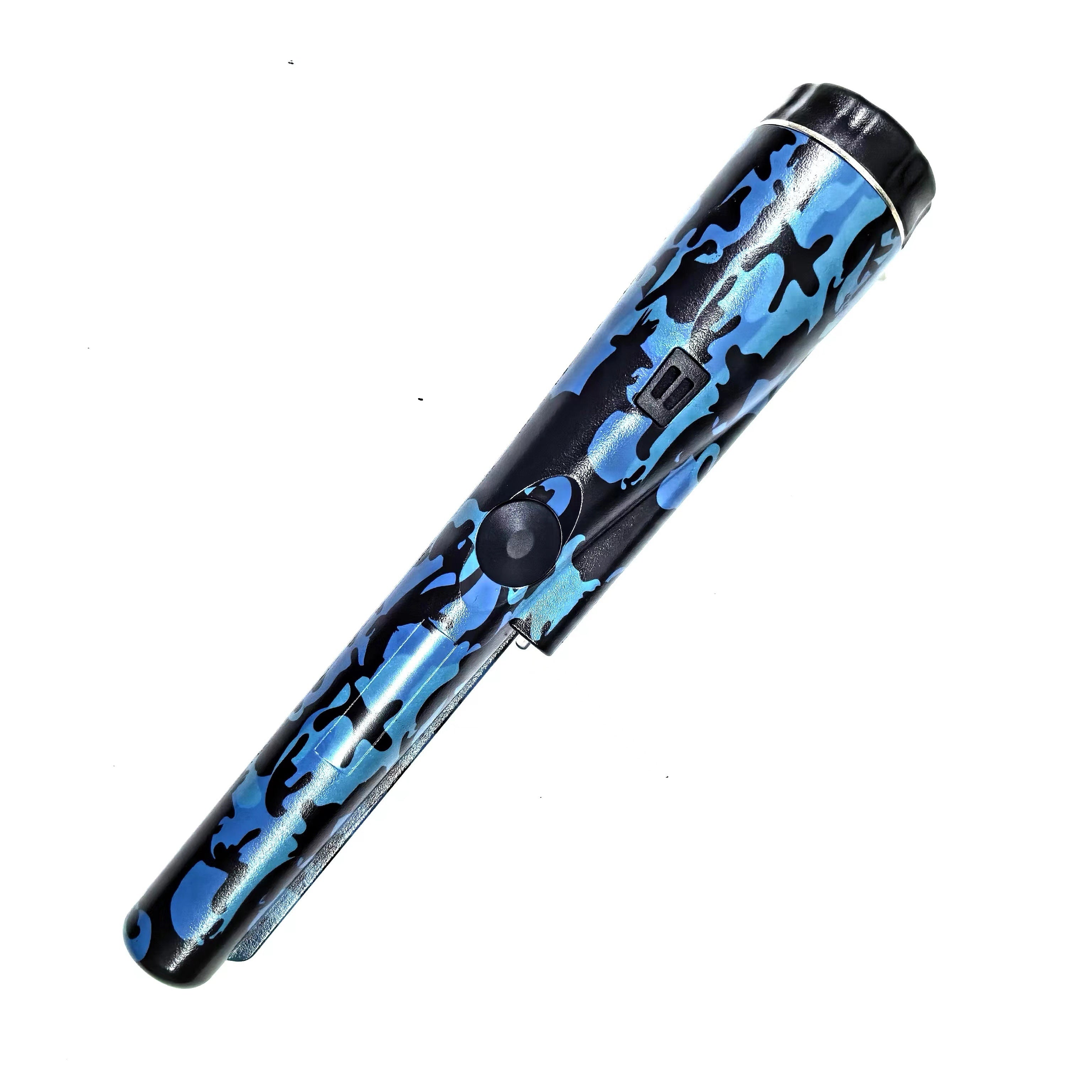 Yuqori sezgirlikka ega qo'l metall detektori pinpointer, aniq xazina qidirish uchun, kamar uchun holster va tortiladigan lanyard bilan birga.