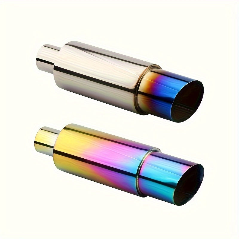 Universal Stainless Steel Exhaust Pipe for Sports Cars Loud Sound