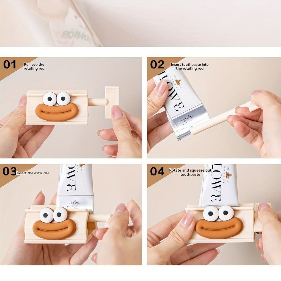 Dispensador de pasta de dientes Easy-Squeeze para un uso sin esfuerzo