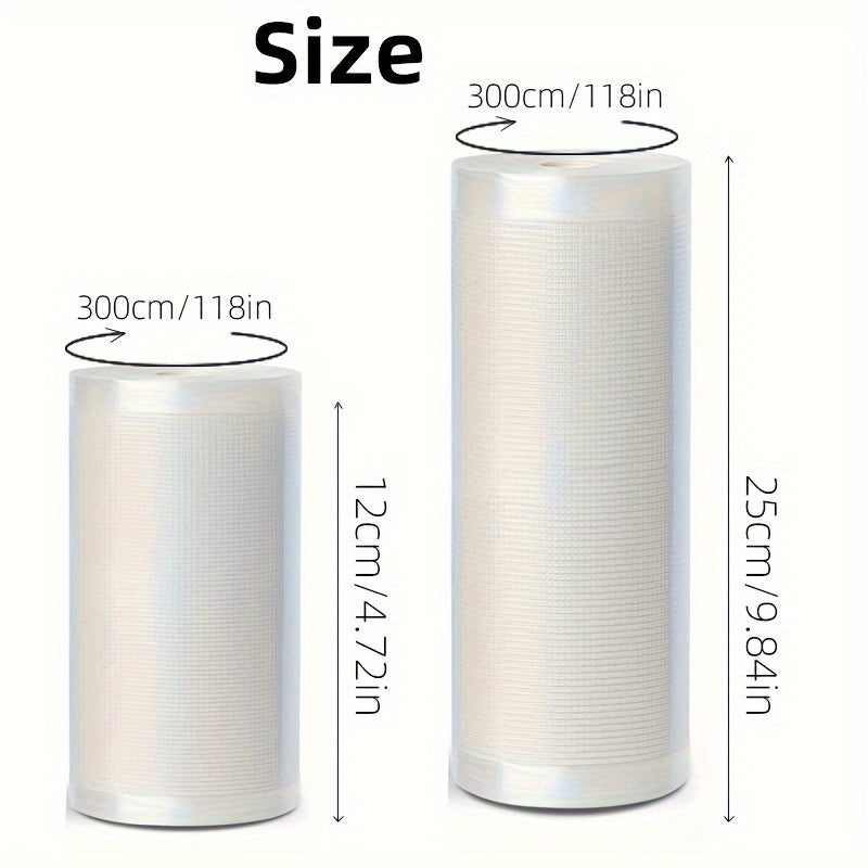 Рулоны вакуумной упаковки без BPA для длительного сохранения свежести в различных размерах, идеально подходят для су вид, хранения в морозильнике и кухонь.