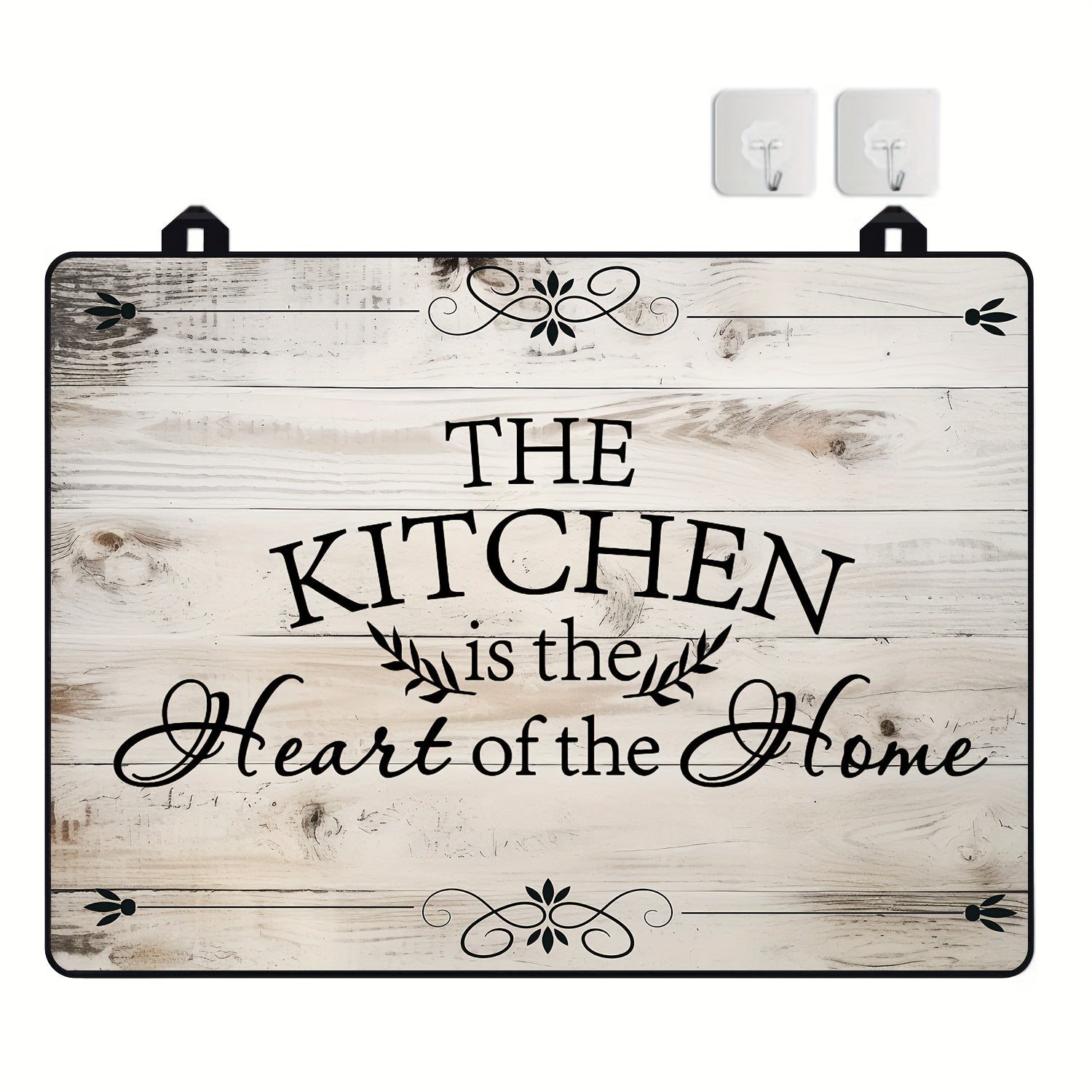 Wood Grain Stove Top Cover 28.5x20.5 Inches Heat Resistant Anti-Scratch Non-Slip Protector