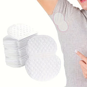 Almohadillas desechables para sudor de axila para hombres y mujeres 50/100 piezas transpirables, sin olor, ligeras