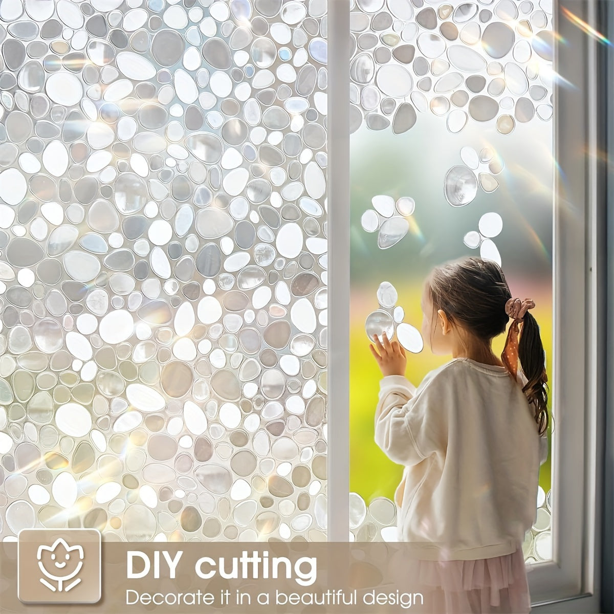 Electrostatic Glass Window Film Blackout Sunscreen Privacy Decor Thick PVC